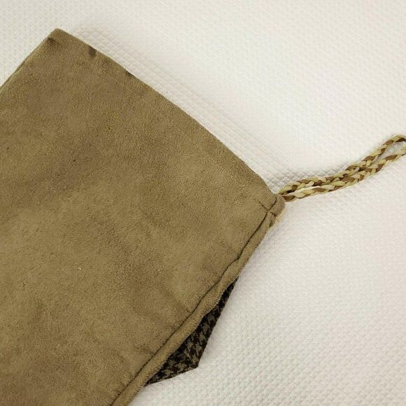 Pier 1 Christmas Stocking Beige Bird Happy Holiday - Picture 6 of 7